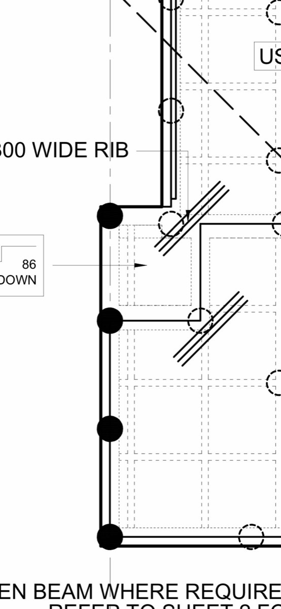 Beam width varying, Oran Park