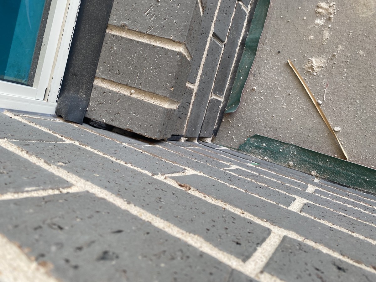 Clean inside the joints, recorded during a fixing stage inspection in Oran Park
